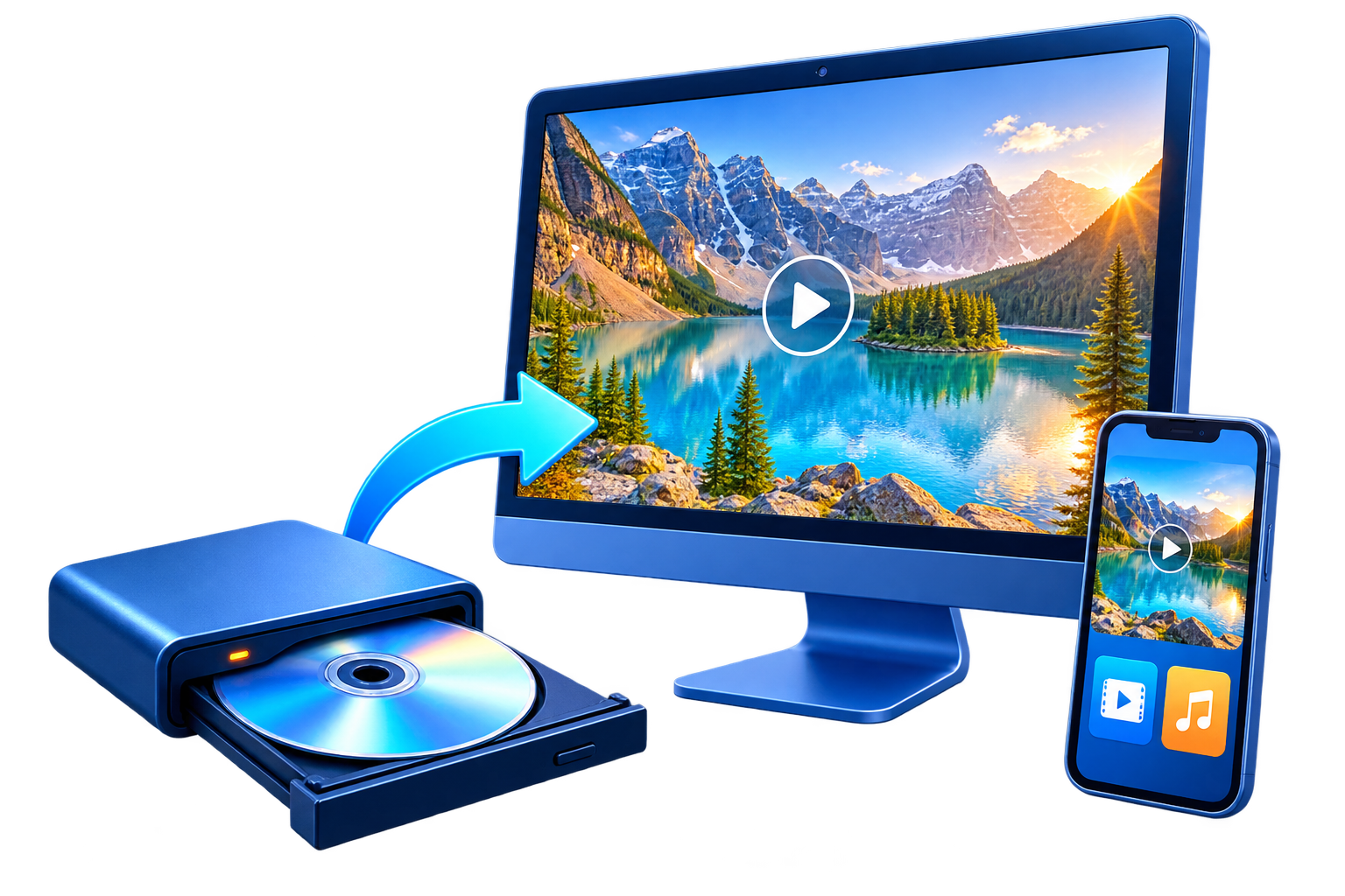 GiliSoft Home DVD Converter illustration
