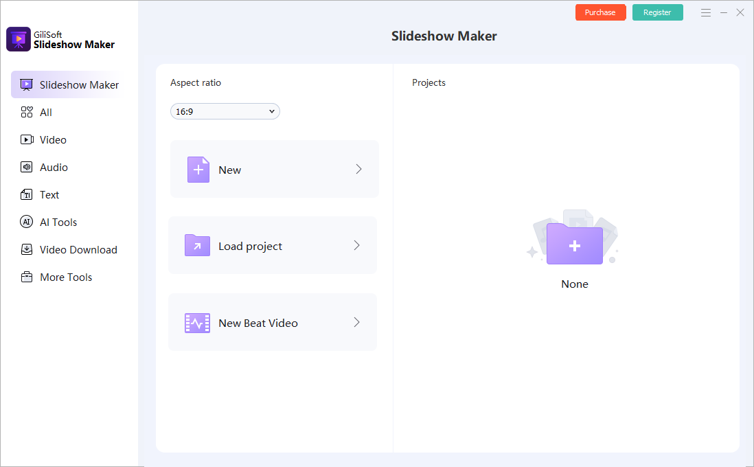 Slideshow Maker for macOS main editing screen