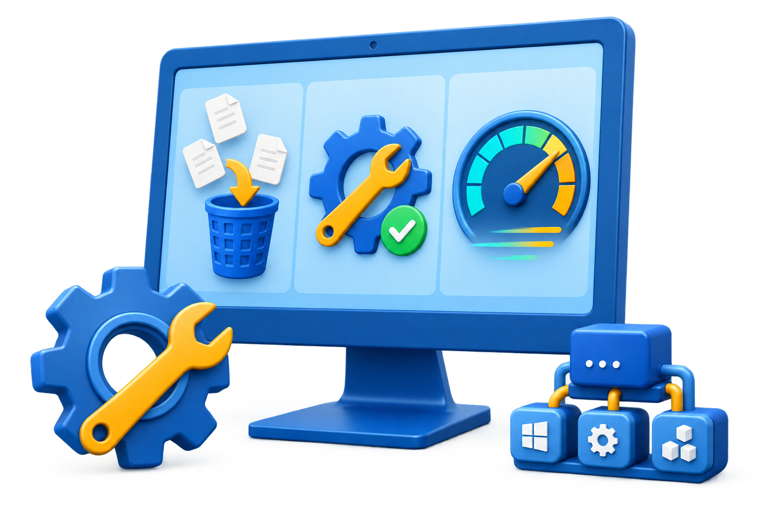 GiliSoft Total Repair illustration for Free System Maintenance