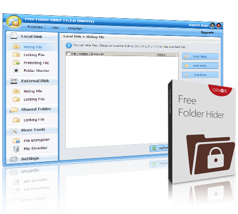 Windows 8 Free Folder Hider full