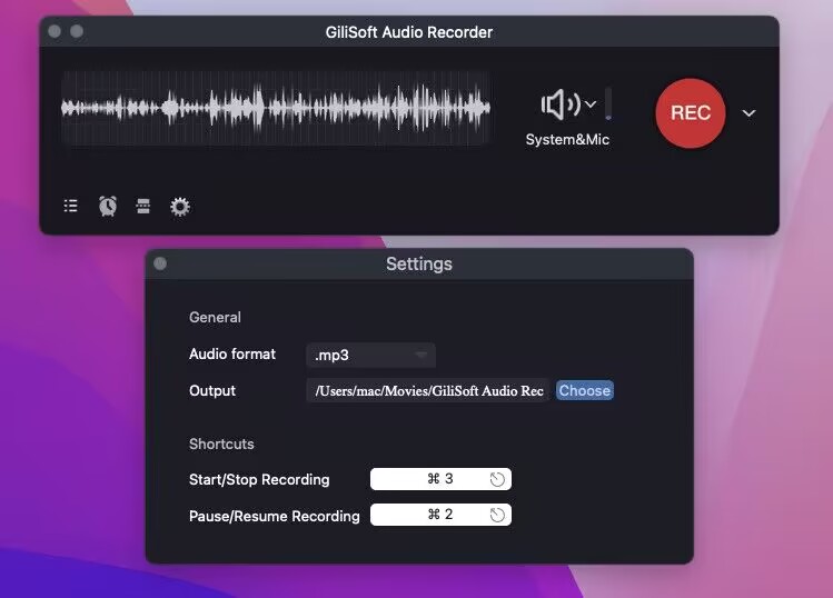 audio recorder on mac