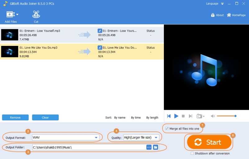 download the new version GiliSoft Audio Toolbox Suite 10.7